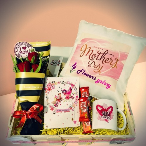 Flower Hamper For Mom